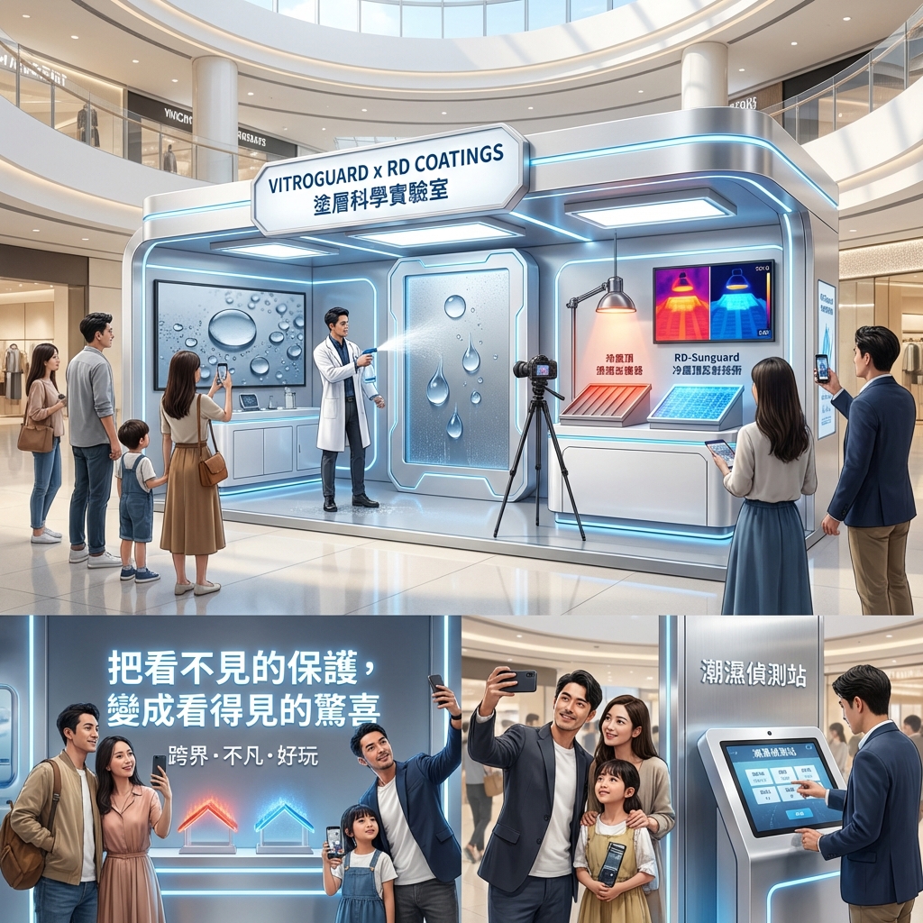 跨界實驗計畫：當高性能塗層遇上日常美學——Vitroguard x RD Coatings 創意行銷提案