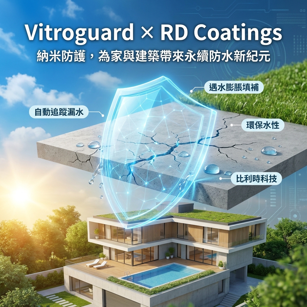 展現納米科技守護建築，融合環保與創新的防水新紀元封面。