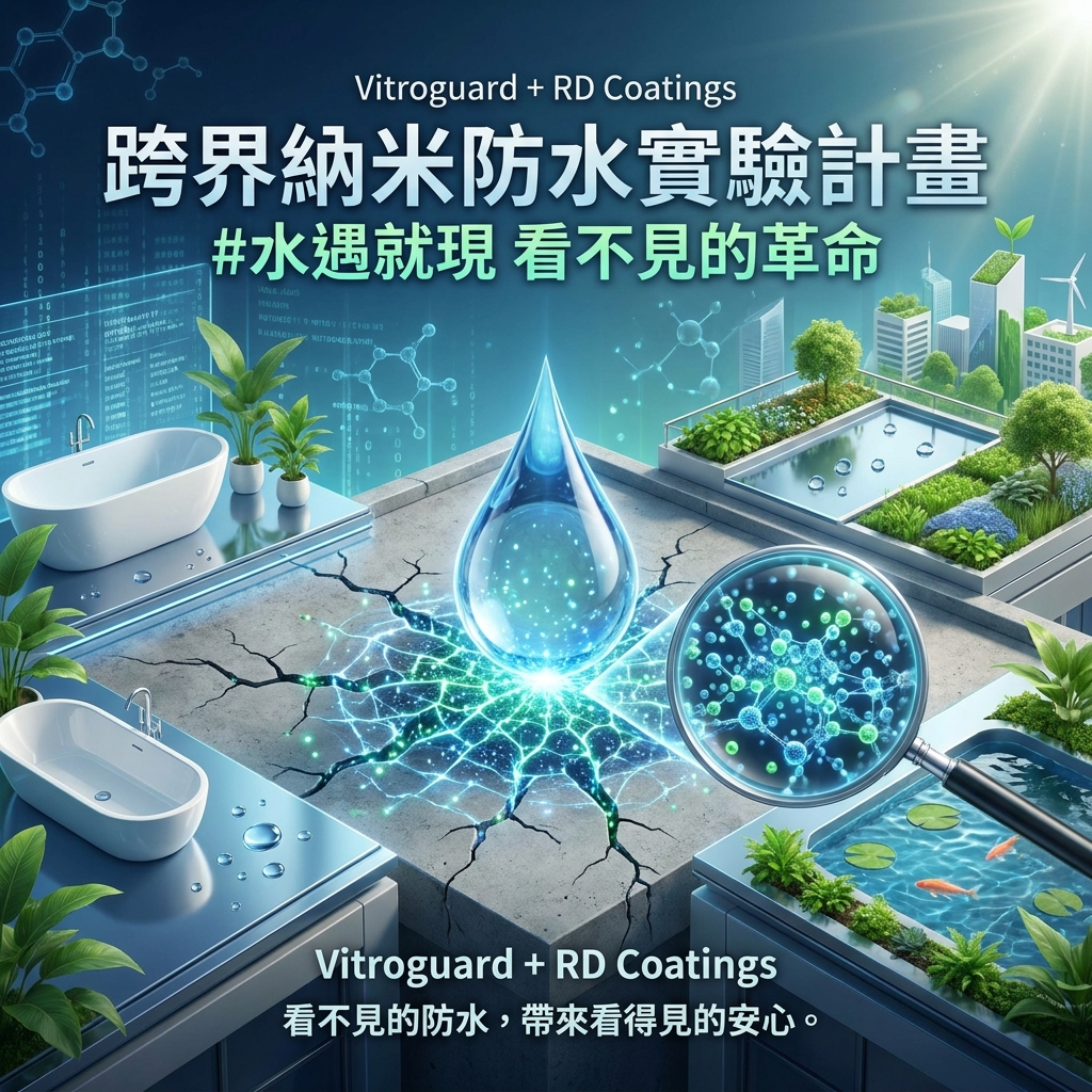 跨界納米防水：Vitroguard x RD Coatings 的實驗性行銷企劃